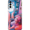 Pink Hair Anime Gamer Girl by Ivy Dolamore Galaxy S21 Plus 5G Skin